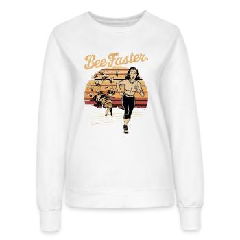 Bee Bees Cadeau de jogging pour marathonien - Sweat Femme - blanc - Devant - AI Model Female 172 dark (172cm)