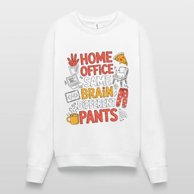 Remote Developer Home Office Same Web Developer Women’s Sweatshirt