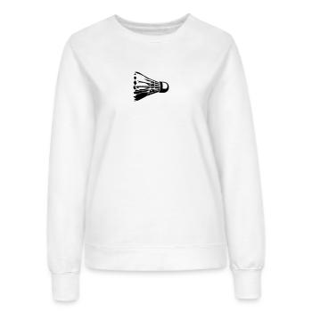 badminton - Sweat Femme - blanc - Devant - AI Model Female 172 dark (172cm)