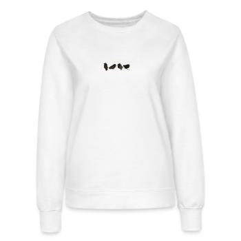 House redstart branches - Women’s Sweatshirt - white - Front - AI Model Female 172 dark (172cm)