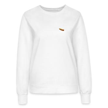 Canoë - Sweat Femme - blanc - Devant - AI Model Female 172 dark (172cm)