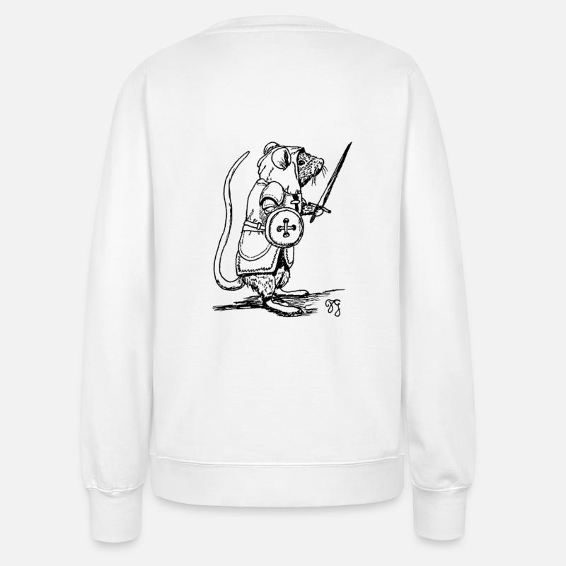 Whisker Knight - Women’s Sweatshirt - white