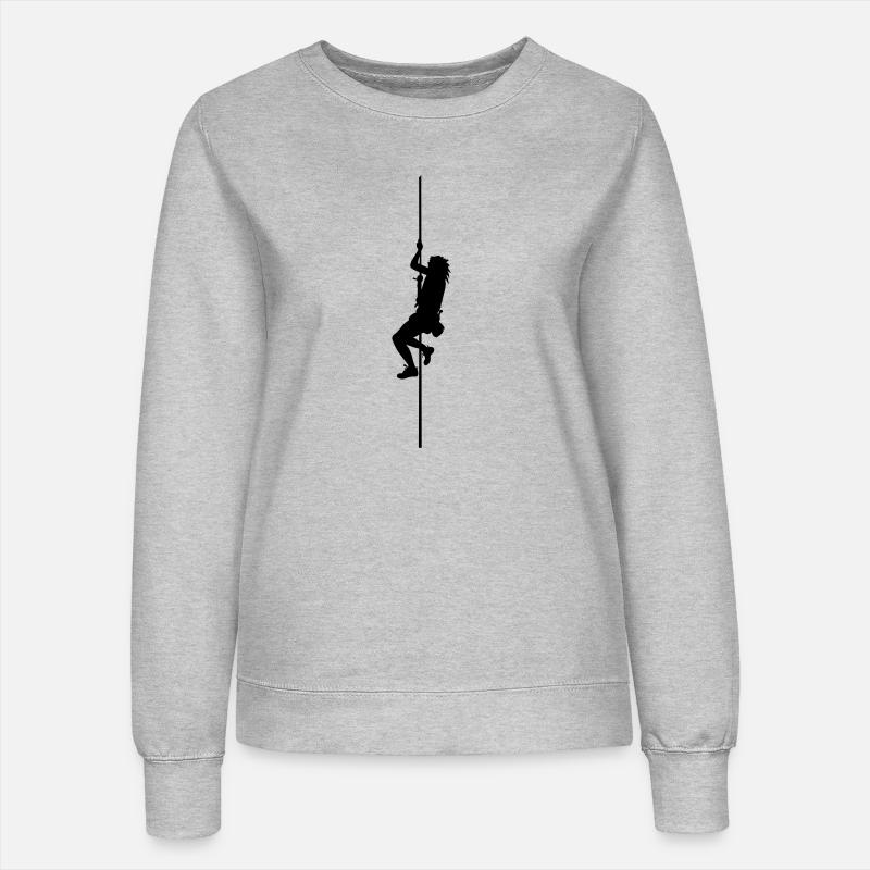 seilketterer - Frauen Sweatshirt - Grau meliert