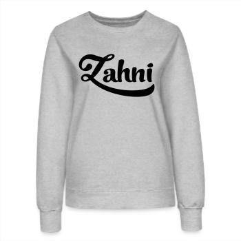 Zahn - Frauen Sweatshirt - Grau meliert - Vorne - AI Model Female 172 dark (172cm)