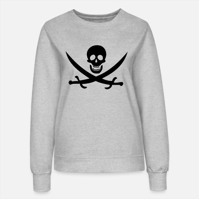 Pirate - Women’s Sweatshirt - heather grey