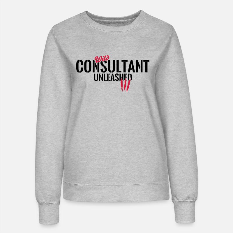 Wilder Adviser unleashed - Women’s Sweatshirt - heather grey