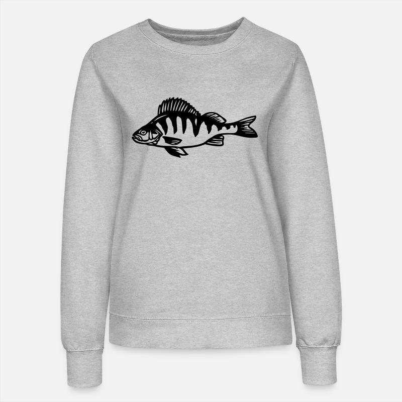 barsch - Sweat Femme - gris chiné