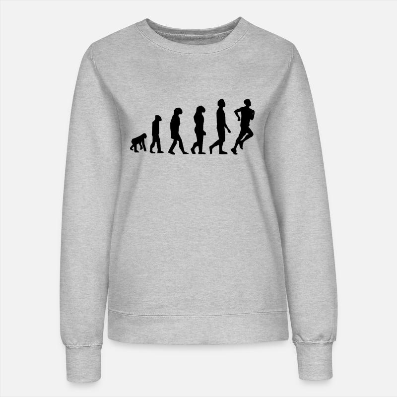 Evolution Jogging / Joggers - Women’s Sweatshirt - heather grey