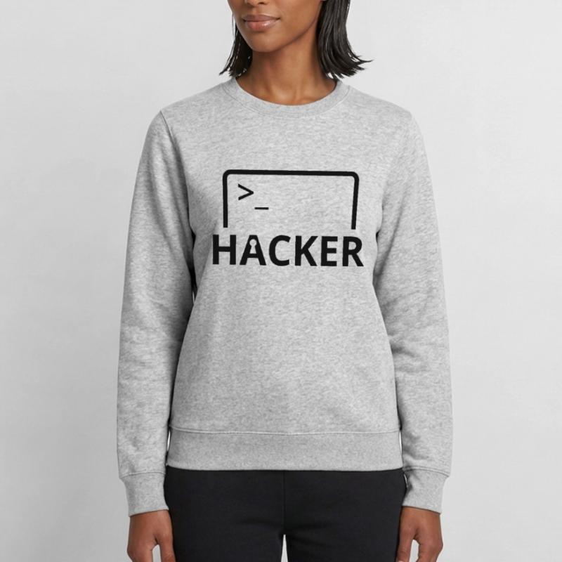 Hacker Informatiker Computer Programmierer Frauen Sweatshirt