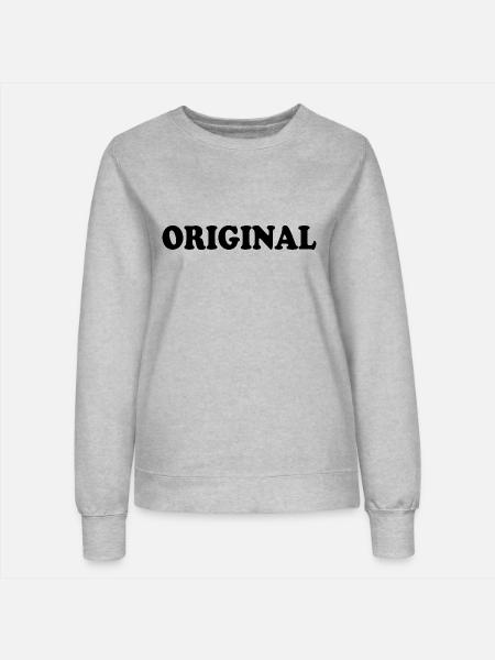 Original - Frauen Sweatshirt - Grau meliert