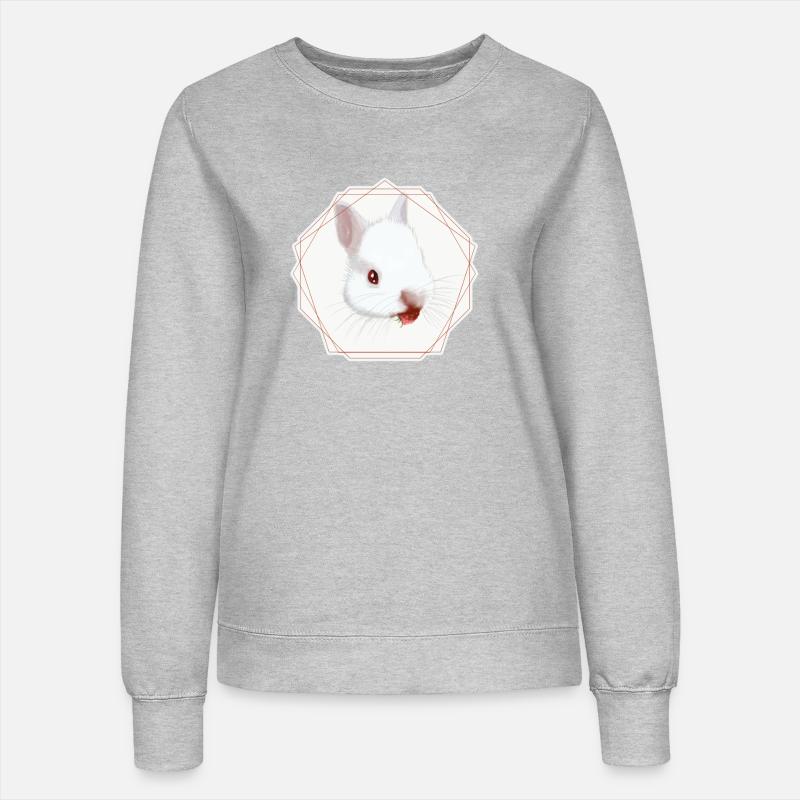 Raspberry Nom - Women’s Sweatshirt - heather grey
