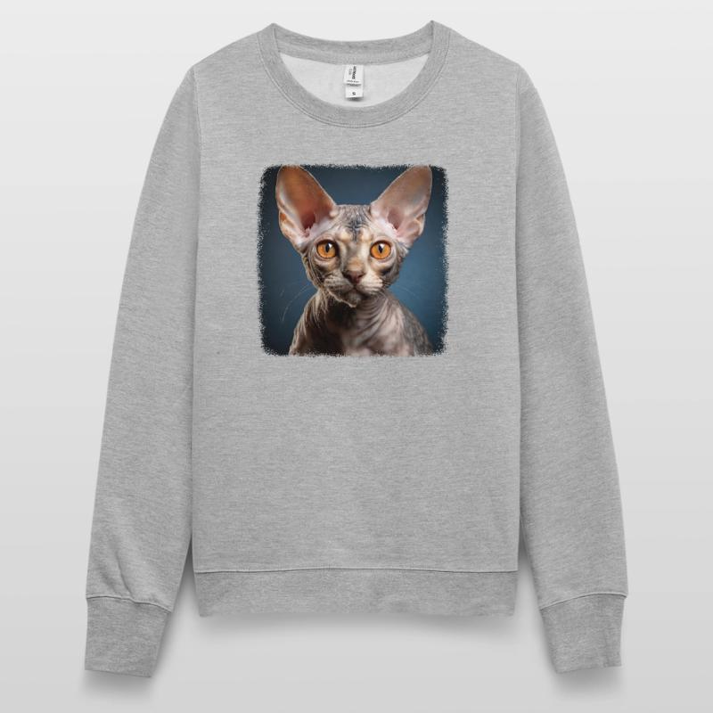 Chaton Devon Rex Chat Devon Rex Sweat Femme