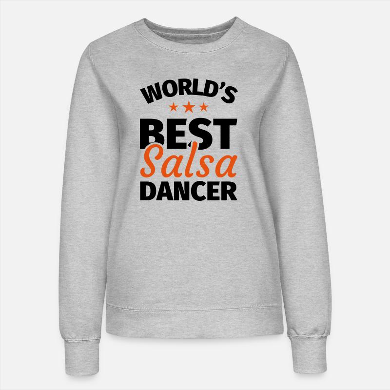 Salsa - Women’s Sweatshirt - heather grey