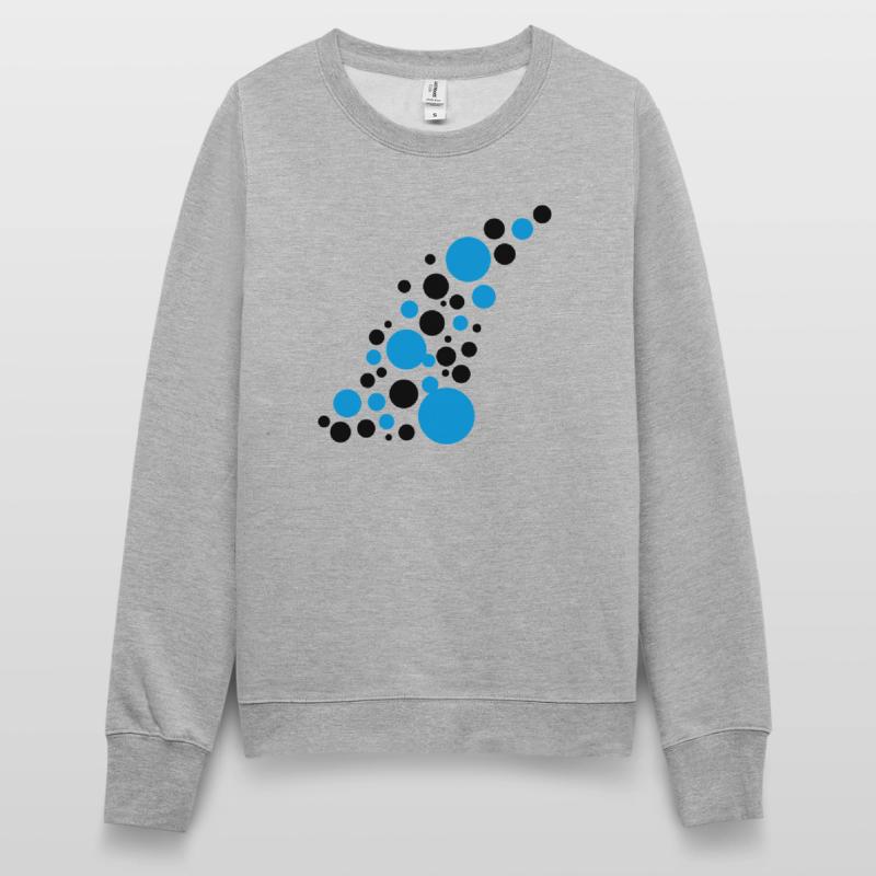Circle points pattern design Women’s Sweatshirt