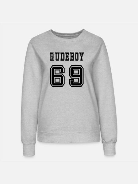 Rudeboy 69 - Frauen Sweatshirt - Grau meliert