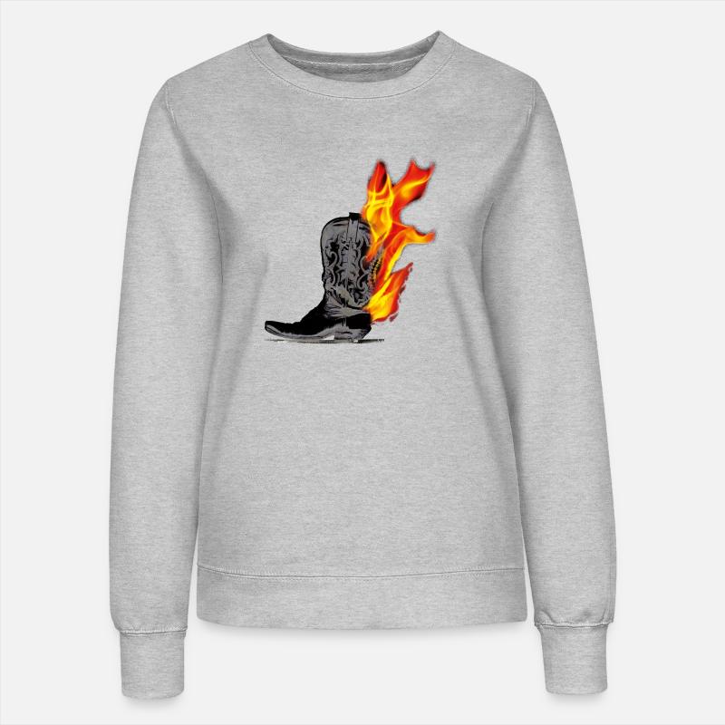 kl_linedance35b - Women’s Sweatshirt - heather grey