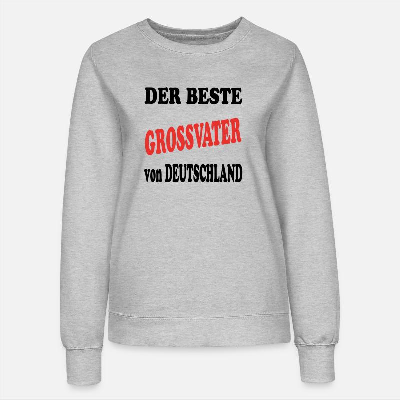 Der beste GROSSVATER - Women’s Sweatshirt - heather grey