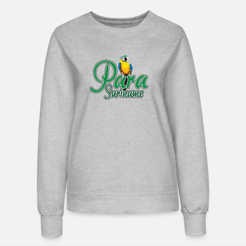 District de Para - Sweat Femme - gris chiné