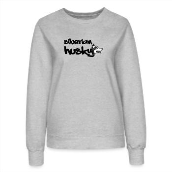 Husky - Women’s Sweatshirt - heather grey - Front - AI Model Female 172 dark (172cm)