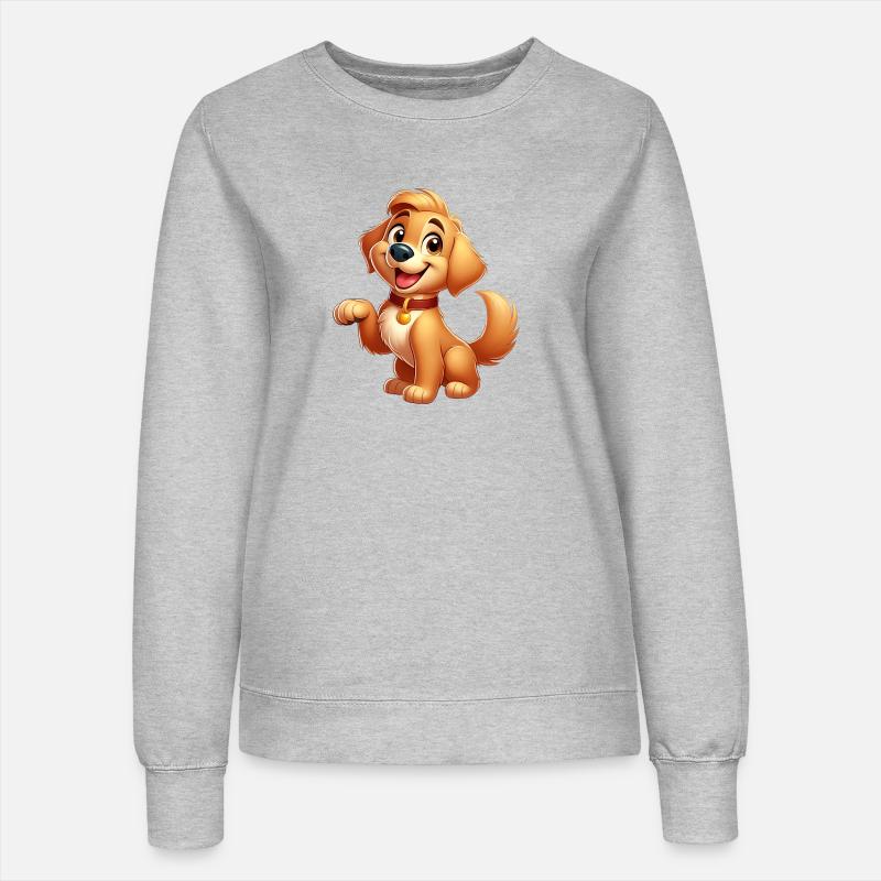 Labrador 2 - Sweatshirt til damer - grå meleret