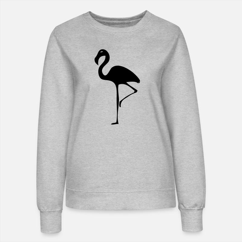 Flamingo - Women’s Sweatshirt - heather grey