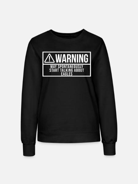 Eagle Eagle Eagle - Frauen Sweatshirt - Schwarz