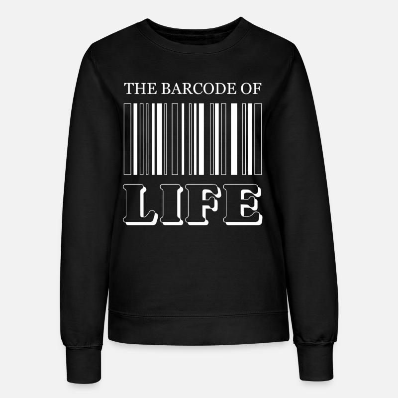 Le code-barres de la vie / Der Strichcode des Lebens - Sweat Femme - noir