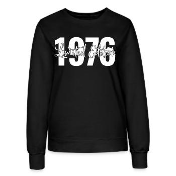 Limited edition 1976 - Frauen Sweatshirt - Schwarz - Vorne - AI Model Female 172 light (172cm)