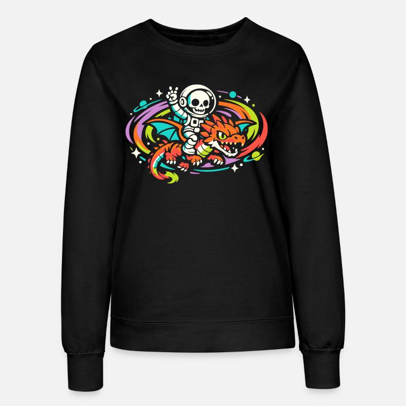 Space Dragon - Women’s Sweatshirt - black