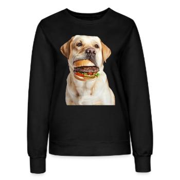 Labrador Retriever - Frauen Sweatshirt - Schwarz - Vorne - AI Model Female 172 light (172cm)