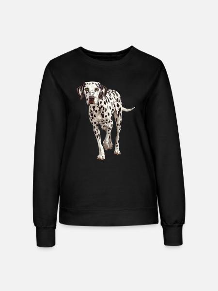 Dalmatiner - Frauen Sweatshirt - Schwarz