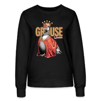 Auerhahn - Frauen Sweatshirt - Schwarz - Vorne - AI Model Female 172 light (172cm)