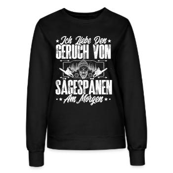 Holzfäller - Frauen Sweatshirt - Schwarz - Vorne - AI Model Female 172 light (172cm)
