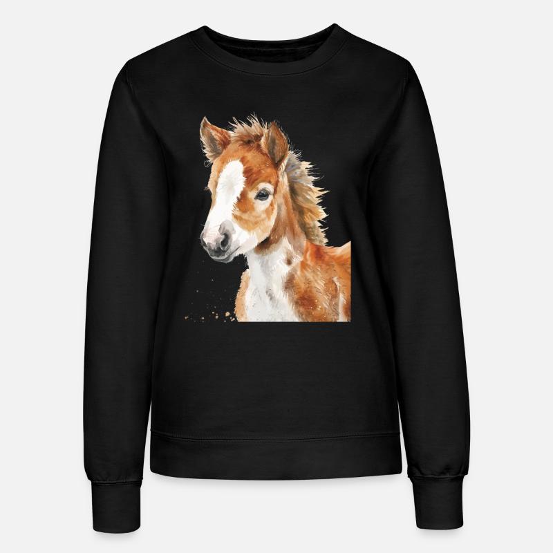 Cheval - Sweat Femme - noir