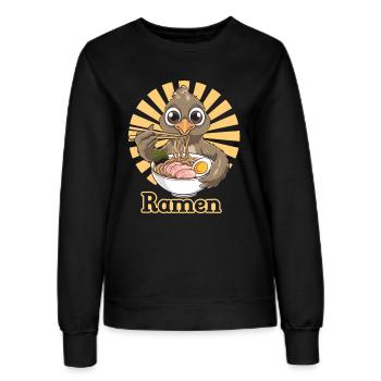 Auerhahn - Frauen Sweatshirt - Schwarz - Vorne - AI Model Female 172 light (172cm)