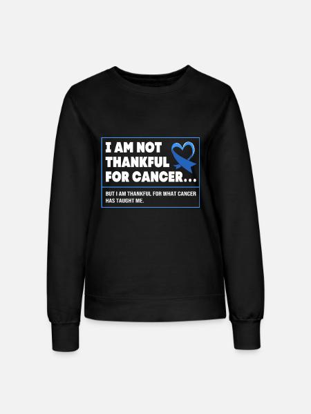 Darm Krebs Dickdarm - Frauen Sweatshirt - Schwarz