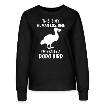 Dodo Dire Dodo Oiseau Drôle Dodo Cadeau - Sweat Femme - noir - Devant - AI Model Female 172 light (172cm)