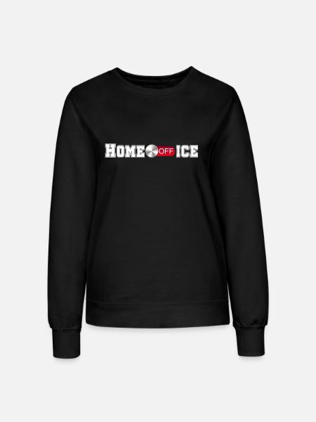 HomeOFFice - Frauen Sweatshirt - Schwarz