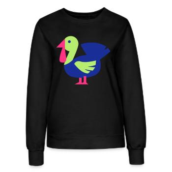 turkey - Frauen Sweatshirt - Schwarz - Vorne - AI Model Female 172 light (172cm)