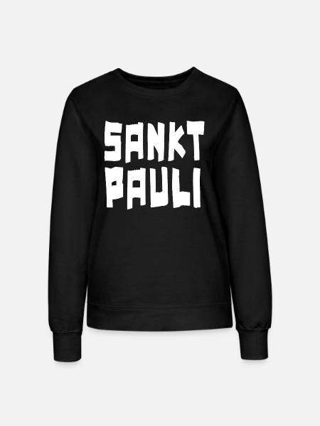 SANKT PAULI - Frauen Sweatshirt - Schwarz