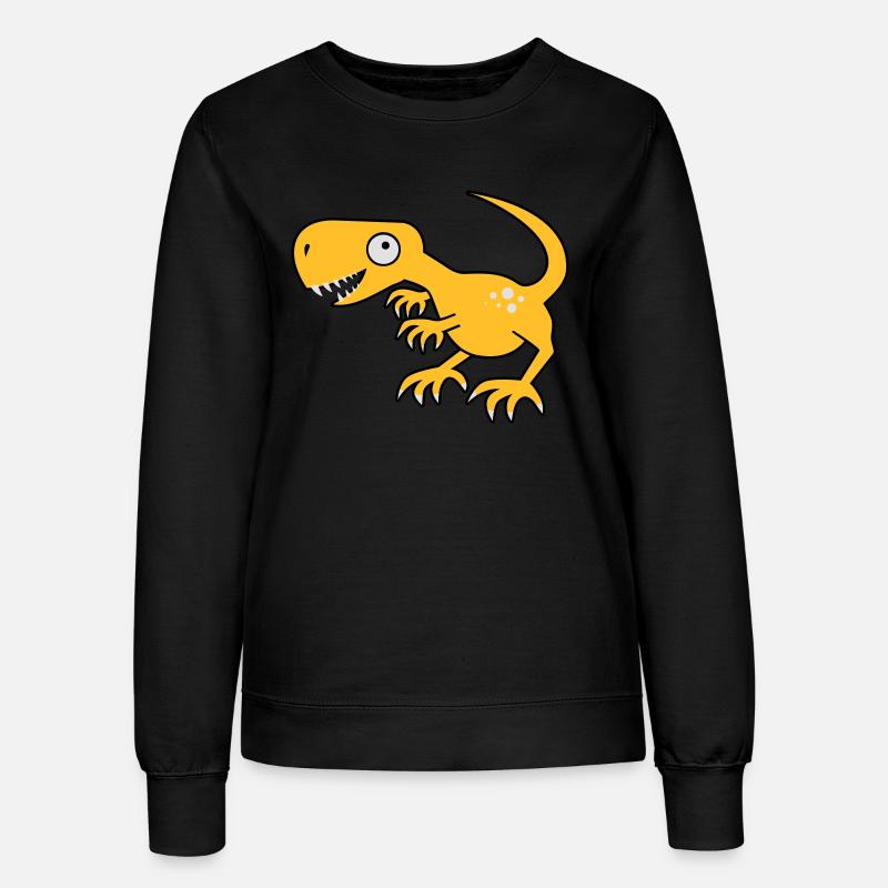 Dinosaur, dinosaur, Tyrannosaurus Rex - Women’s Sweatshirt - black