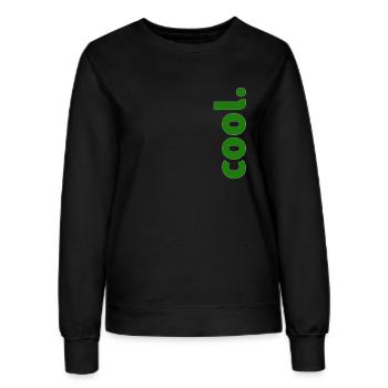 Cool. - Sweat Femme - noir - Devant - AI Model Female 172 light (172cm)
