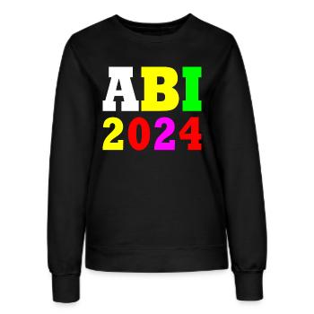 Abi 2024 - Frauen Sweatshirt - Schwarz - Vorne - AI Model Female 172 light (172cm)