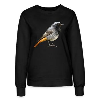 Redtail Robin - Women’s Sweatshirt - black - Front - AI Model Female 172 light (172cm)