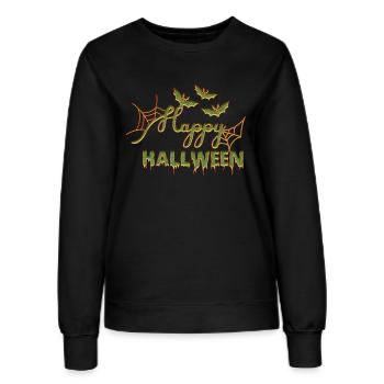 Halloween scary witch horror ghost monster - Women’s Sweatshirt - black - Front - AI Model Female 172 light (172cm)