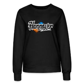 Hannover - Frauen Sweatshirt - Schwarz - Vorne - AI Model Female 172 light (172cm)