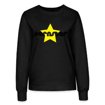 pornstar - Women’s Sweatshirt - black - Front - AI Model Female 172 light (172cm)