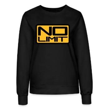 No Limit Shield - Frauen Sweatshirt - Schwarz - Vorne - AI Model Female 172 light (172cm)