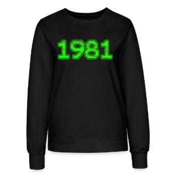 1981 - Sweat Femme - noir - Devant - AI Model Female 172 light (172cm)