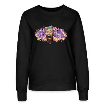 Say Yeah - Frauen Sweatshirt - Schwarz - Vorne - AI Model Female 172 light (172cm)